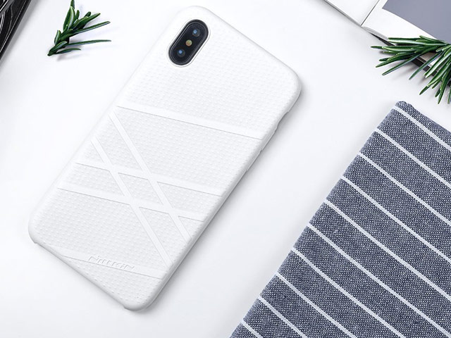 Чехол Nillkin Flex case для Apple iPhone X (белый, гелевый)