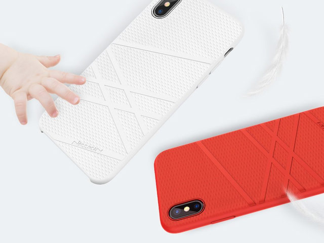 Чехол Nillkin Flex case для Apple iPhone X (белый, гелевый)