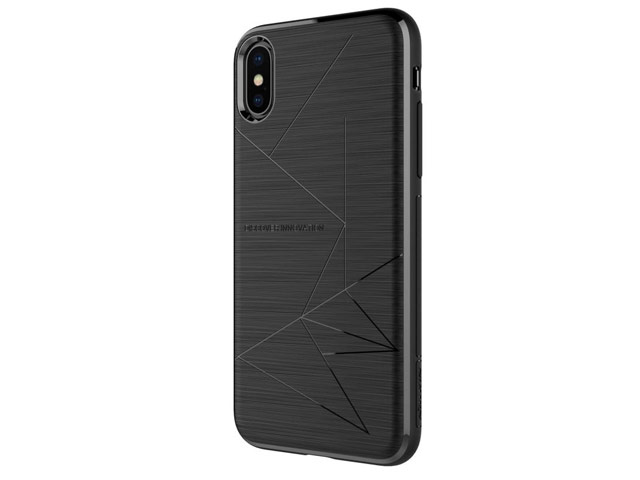 Чехол Nillkin Magic case для Apple iPhone X (черный, гелевый)
