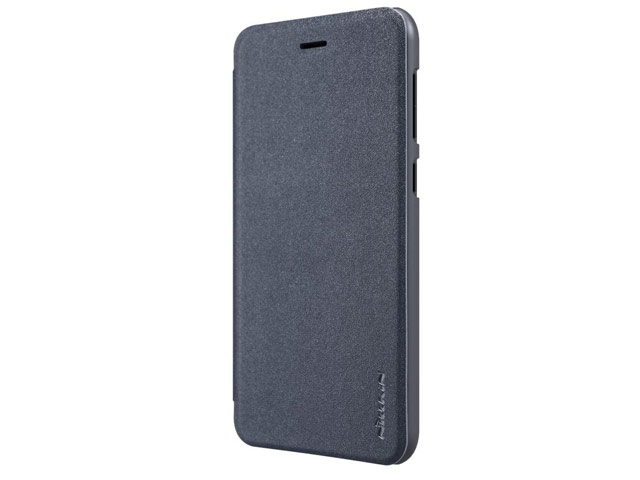 Чехол Nillkin Sparkle Leather Case для Asus Zenfone 4 Selfie Pro ZD552KL (темно-серый, винилискожа)