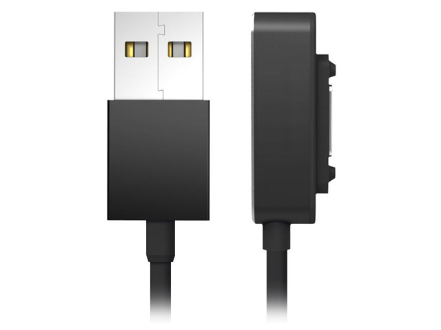 USB-кабель Synapse Magnet Cable для Sony Xperia (магнитный разъем, 1 метр, черный)