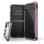 Чехол X-doria Defense Shield для Apple iPhone X (хамелеон, маталлический)