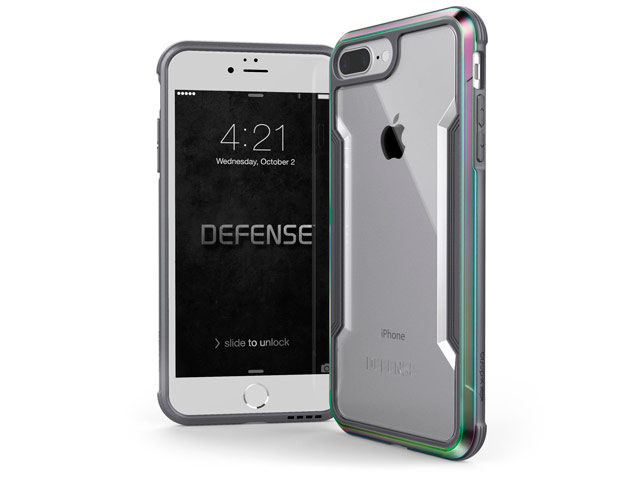 Чехол X-doria Defense Shield для Apple iPhone 8 plus (хамелеон, маталлический)