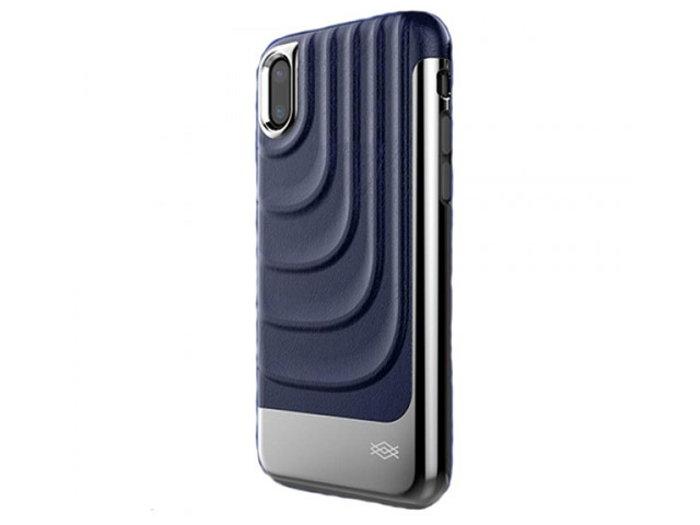 Чехол X-doria Spartan case для Apple iPhone X (синий, гелевый)
