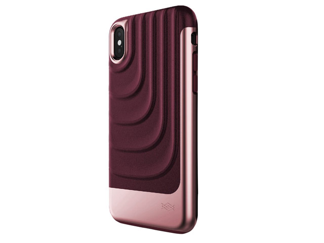 Чехол X-doria Spartan case для Apple iPhone X (розовый, гелевый)