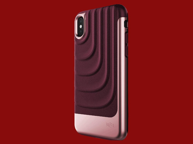 Чехол X-doria Spartan case для Apple iPhone X (розовый, гелевый)