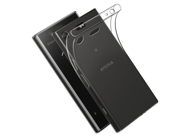 Чехол Yotrix UltrathinCase для Sony Xperia XZ1 compact (прозрачный, гелевый)