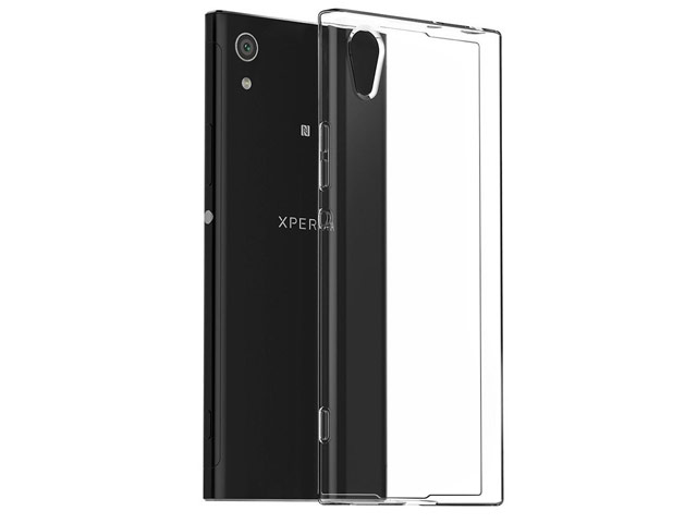 Чехол Yotrix UltrathinCase для Sony Xperia XA1 plus (прозрачный, гелевый)