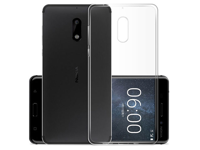 Чехол Yotrix UltrathinCase для Nokia 6 (прозрачный, гелевый)