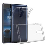 Чехол Yotrix UltrathinCase для Nokia 8 (прозрачный, гелевый)