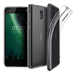 Чехол Yotrix UltrathinCase для Nokia 2 (прозрачный, гелевый)