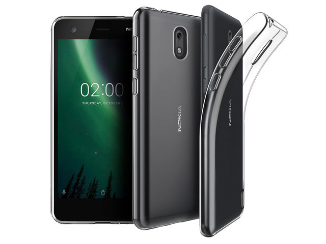 Чехол Yotrix UltrathinCase для Nokia 2 (прозрачный, гелевый)