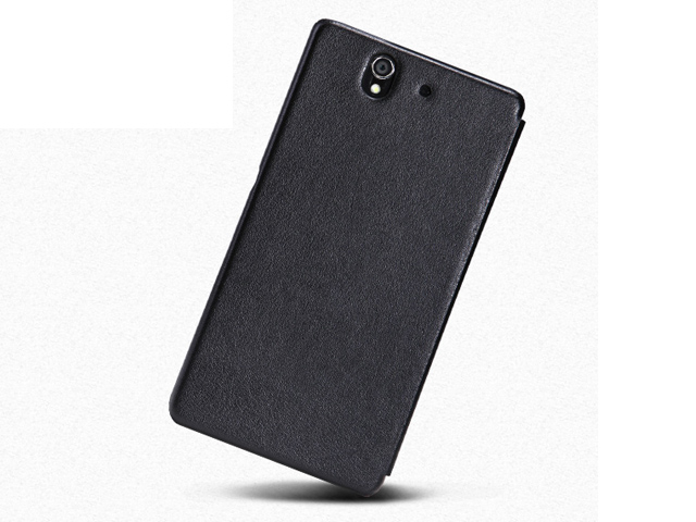 Чехол Nillkin Side leather case для Sony Xperia Z L36i/L36h (черный, кожанный)