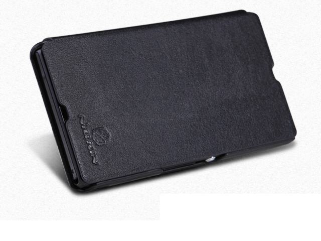 Чехол Nillkin Side leather case для Sony Xperia Z L36i/L36h (черный, кожанный)