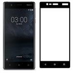 Защитная пленка Yotrix 3D Glass Protector для Nokia 3 (стеклянная, черная)