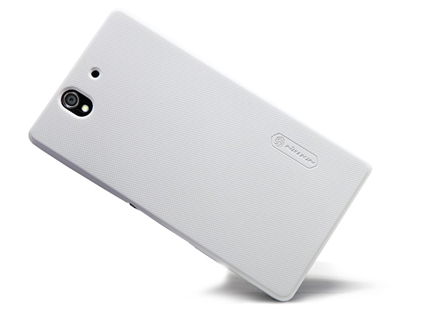 Чехол Nillkin Hard case для Sony Xperia Z L36i/L36h (белый, пластиковый)