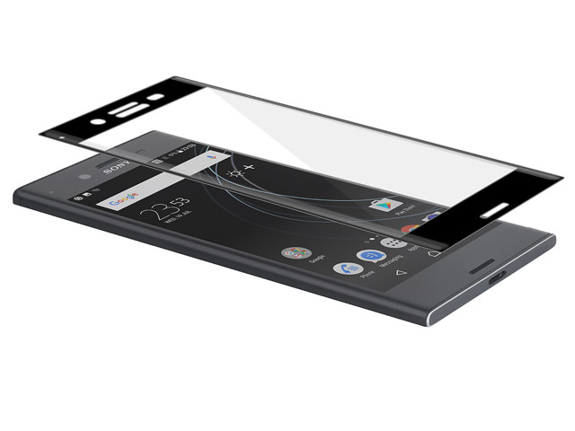 Защитная пленка Yotrix 3D Pro Glass Protector для Sony Xperia XZ premium (стеклянная, черная)