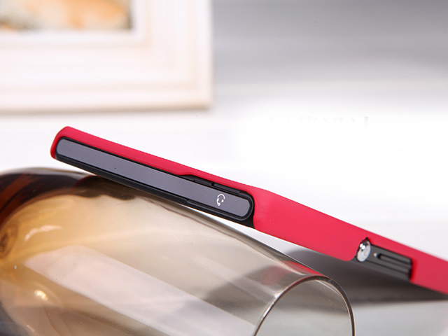 Чехол Nillkin Hard case для Sony Xperia Z L36i/L36h (красный, пластиковый)