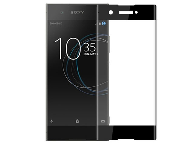 Защитная пленка Yotrix 3D Pro Glass Protector для Sony Xperia XA1 (стеклянная, черная)