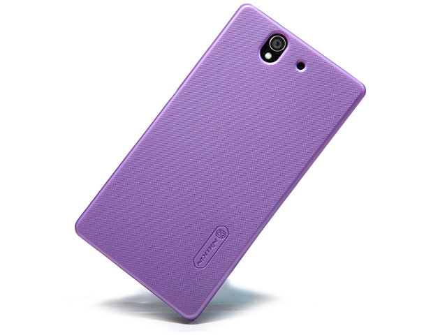 Чехол Nillkin Hard case для Sony Xperia Z L36i/L36h (фиолетовый, пластиковый)