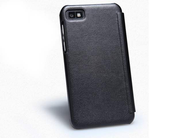 Чехол Nillkin Side leather case для BlackBerry Z10 (черный, кожанный)