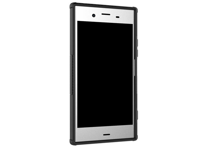 Чехол Yotrix Shockproof case для Sony Xperia XZ1 (белый, пластиковый)