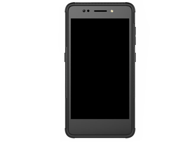 Чехол Yotrix Shockproof case для Lenovo K8 (черный, пластиковый)