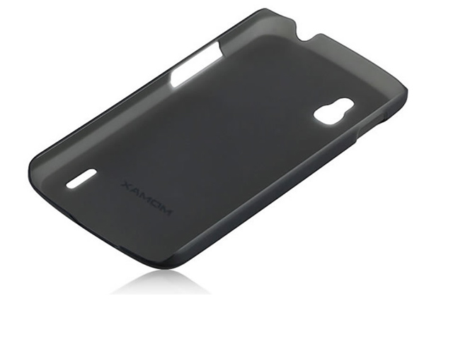 Чехол Momax Ultra Tough Clear Touch Case для LG Google Nexus 4 E960 (черный, пластиковый)