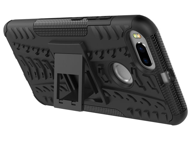 Чехол Yotrix Shockproof case для Xiaomi Mi 1A/5X (черный, пластиковый)