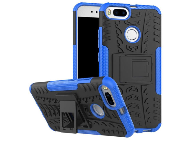Чехол Yotrix Shockproof case для Xiaomi Mi 1A/5X (синий, пластиковый)