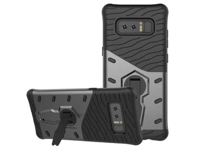 Чехол Yotrix StandCase для Samsung Galaxy Note 8 (черный, пластиковый)