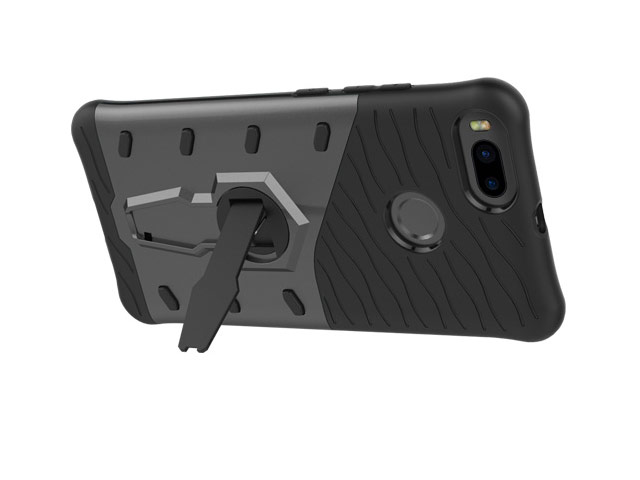 Чехол Yotrix StandCase для Xiaomi Mi 1A/5X (черный, пластиковый)