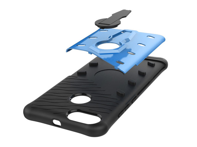 Чехол Yotrix StandCase для Xiaomi Mi 1A/5X (голубой, пластиковый)