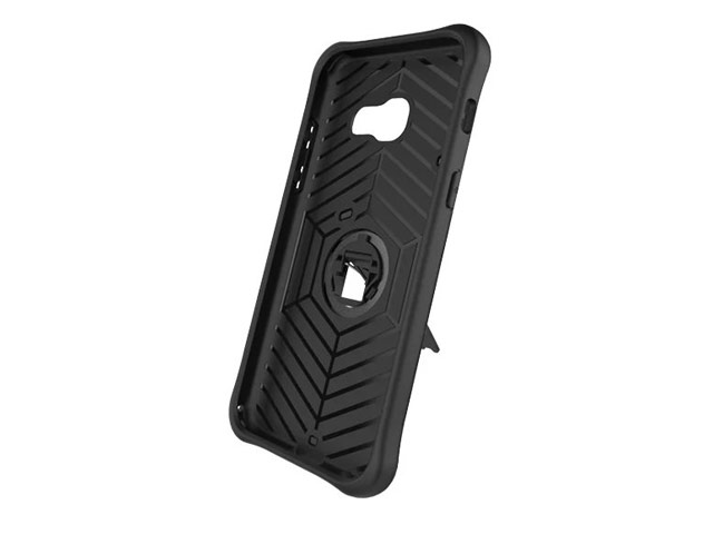 Чехол Yotrix StandCase для Samsung Galaxy A3 2017 (черный, пластиковый)