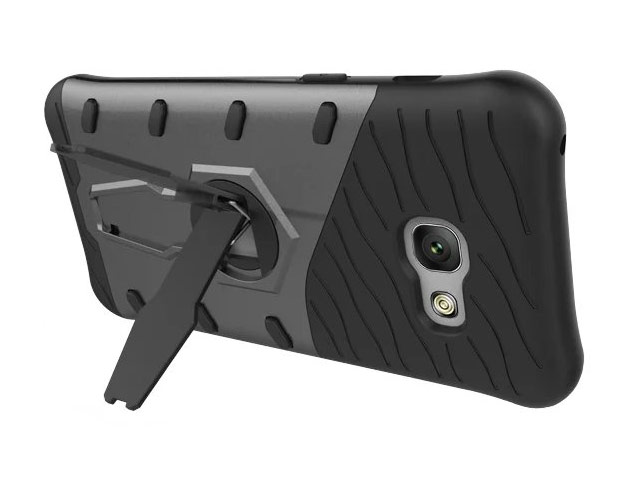 Чехол Yotrix StandCase для Samsung Galaxy A5 2017 (черный, пластиковый)