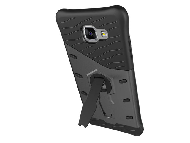 Чехол Yotrix StandCase для Samsung Galaxy A5 2016 A510 (черный, пластиковый)