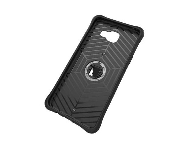 Чехол Yotrix StandCase для Samsung Galaxy A7 2016 A710 (черный, пластиковый)