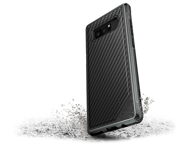 Чехол X-doria Defense Lux для Samsung Galaxy Note 8 (Black Carbon, маталлический)
