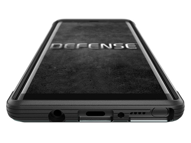 Чехол X-doria Defense Lux для Samsung Galaxy Note 8 (Black Carbon, маталлический)