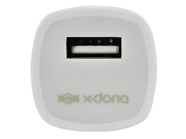 Зарядное устройство X-Doria XR Wall Charger универсальное (сетевое, 1A, USB, белое)