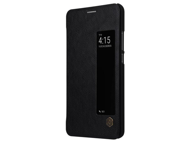 Чехол Nillkin Qin leather case для Huawei Mate 10 (черный, кожаный)