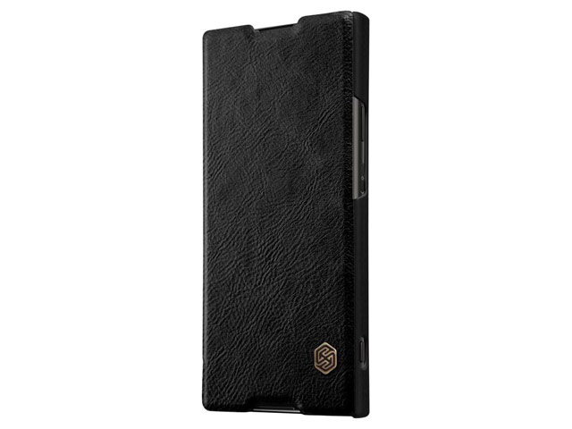 Чехол Nillkin Qin leather case для Sony Xperia XA1 plus (черный, кожаный)