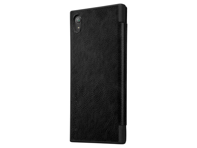 Чехол Nillkin Qin leather case для Sony Xperia XA1 plus (черный, кожаный)