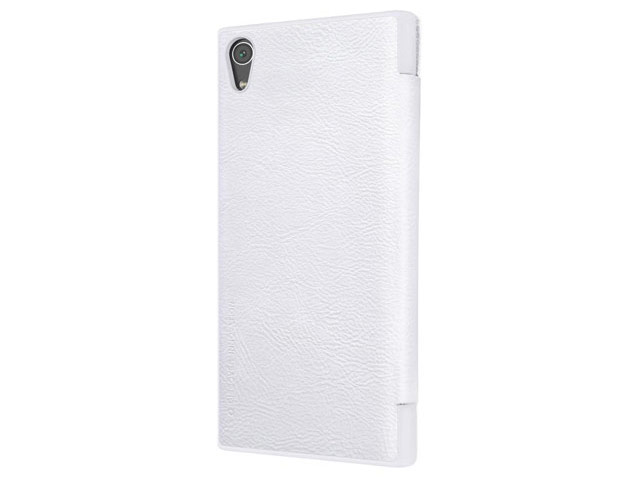 Чехол Nillkin Qin leather case для Sony Xperia XA1 plus (белый, кожаный)