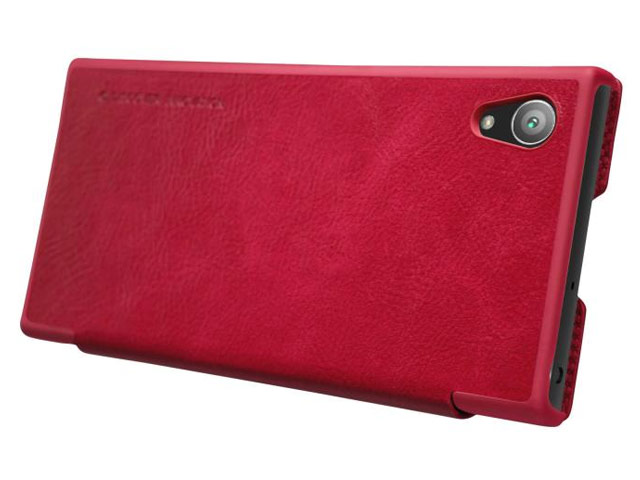 Чехол Nillkin Qin leather case для Sony Xperia XA1 plus (красный, кожаный)