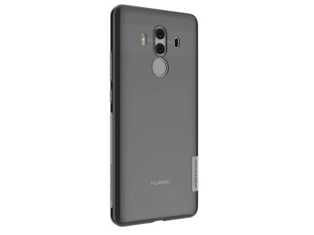 Чехол Nillkin Nature case для Huawei Mate 10 pro (серый, гелевый)