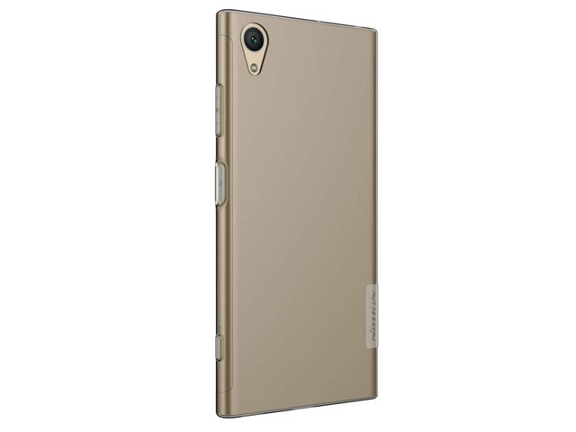 Чехол Nillkin Nature case для Sony Xperia XA1 plus (серый, гелевый)