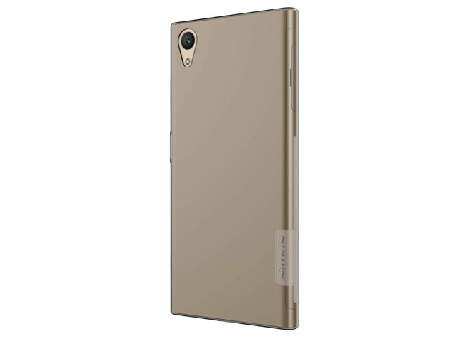 Чехол Nillkin Nature case для Sony Xperia XA1 plus (серый, гелевый)
