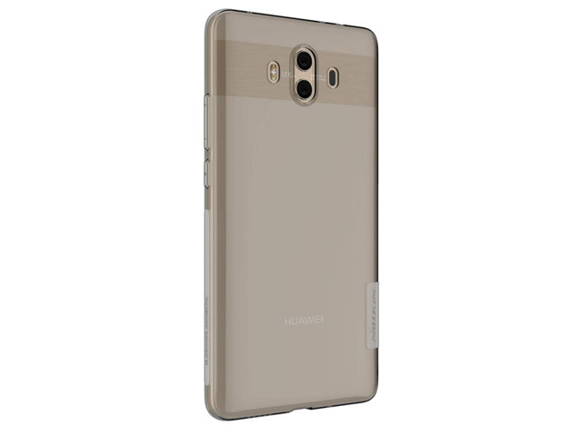 Чехол Nillkin Nature case для Huawei Mate 10 (серый, гелевый)