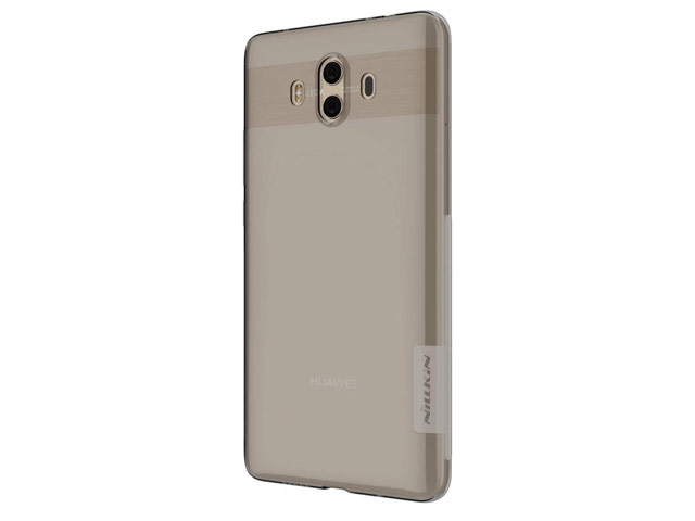 Чехол Nillkin Nature case для Huawei Mate 10 (серый, гелевый)